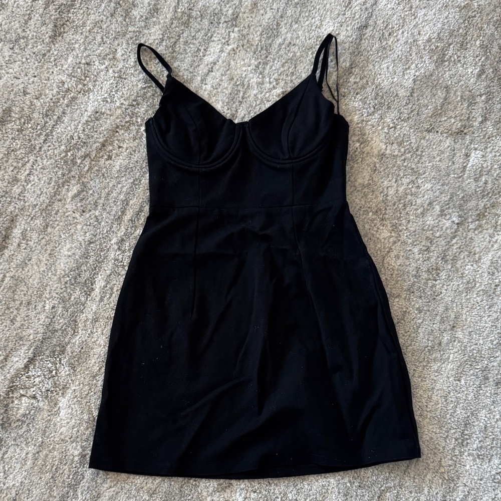 Princess Polly Black Mini Dress